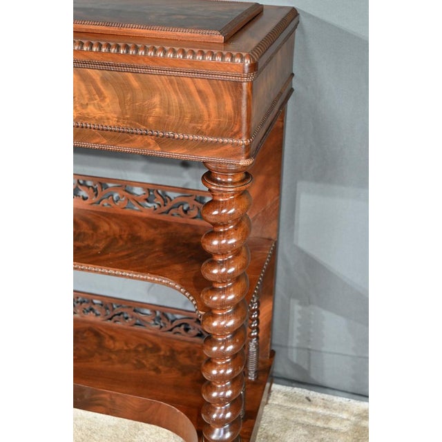 Mid-19th Century Restoration Mahogany Planter For Sale - Image 13 of 18