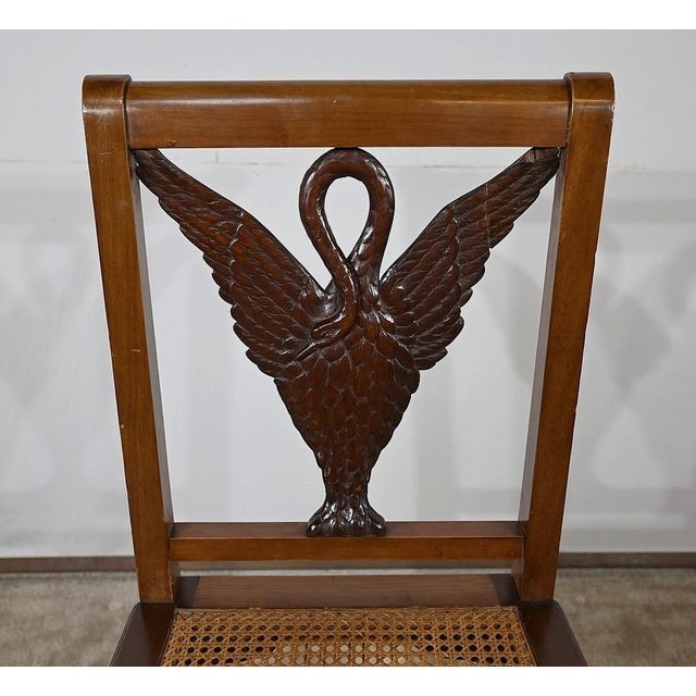 Set of Antique Mahogany Chairs For Sale - Image 9 of 18