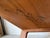 1970s Mid-Century Modern Lou Hodges Oak & Smoked Glass Top Side Table For Sale - Image 12 of 12