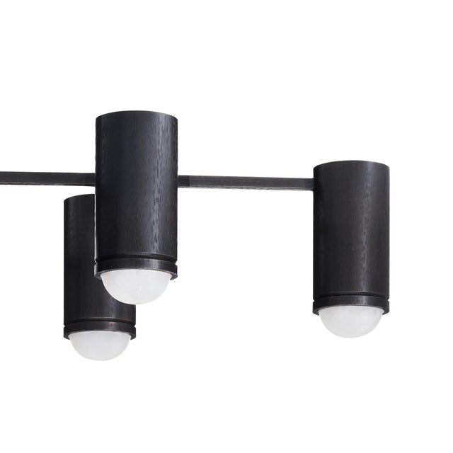 Metal Arteriors Home Loryn Black Iron Flush Mount For Sale - Image 7 of 11