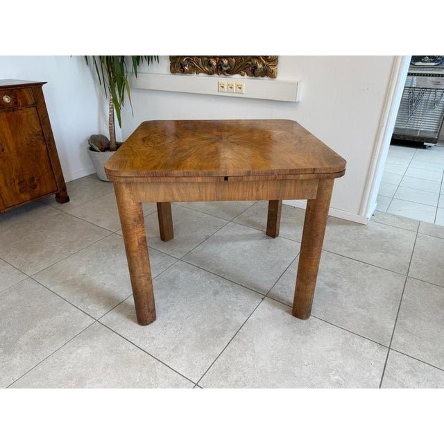 Art Deco Bauhaus Round Side Table, 1950s For Sale - Image 6 of 18