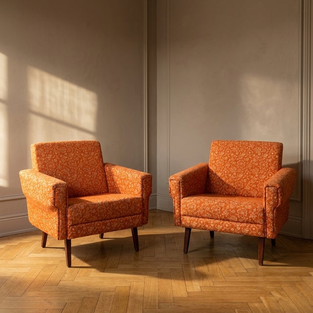 Mid-Century Lounge Chairs, 1960s, Set of 2 For Sale - Image 10 of 10