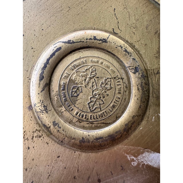 Vintage Haws Elliott Brass Watering Can – Long Spout English Planter For Sale - Image 4 of 7