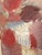 Mid-Century Modern 'Portrait in Crimson' Original Abstract Figurative Oil Painting by Swedish Artist Gunnar Johnsson (1917–2007), Framed For Sale - Image 13 of 14