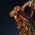 Metal Painted Gilt‑Bronze Water‑Moon Guanyin Statue, Chinese Free‑Seated Avalokiteshv Figure For Sale - Image 7 of 10