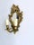 Mid-Century French Rococo Revival Brass Wall Mirror Sconce, 1950s For Sale - Image 10 of 16