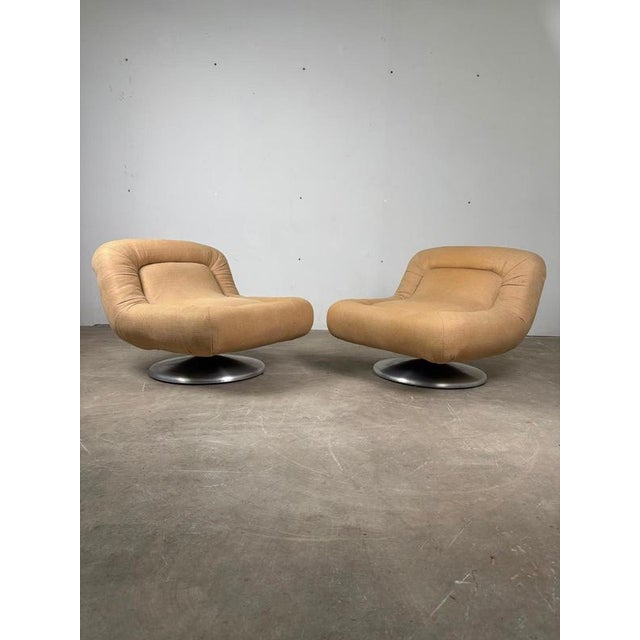 Mid-Century Modern Italian Lounge Armchairs, 1960s, Set of 2 For Sale - Image 9 of 10