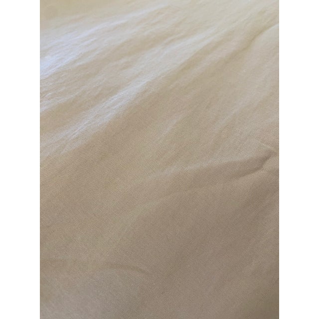 Tan Vintage Custom Queen Duvet by Kreiss For Sale - Image 8 of 10