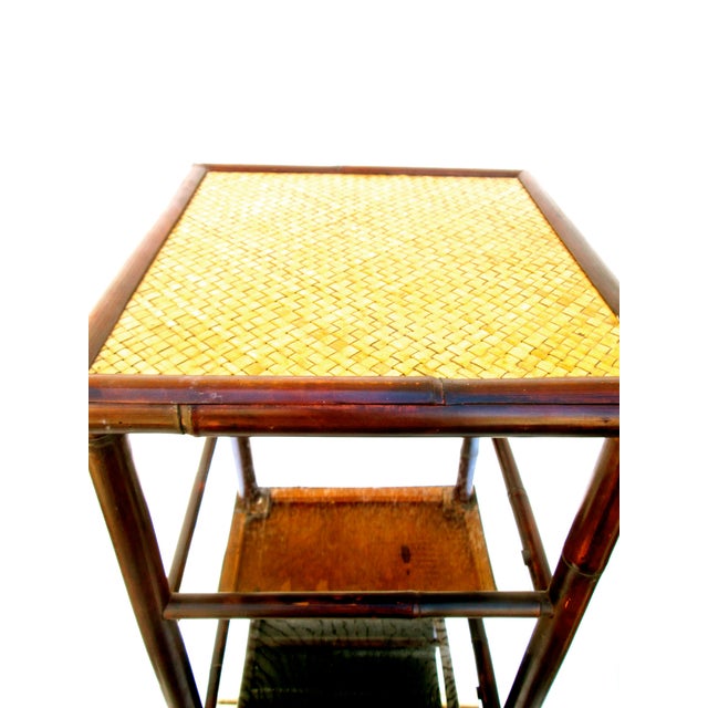 Vintage Bamboo 5Tier Etagere Chairish