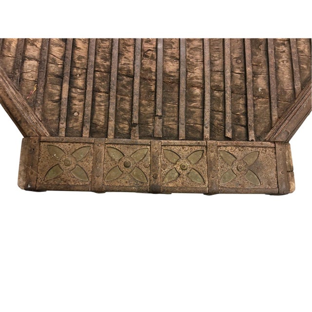 Metal 19th Century Indian Bullock Ox Cart Table Coffee Table For Sale - Image 7 of 12