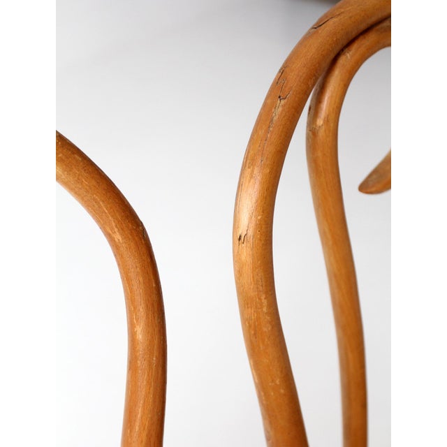 Mid-Century Bentwood Chairs Pair For Sale - Image 9 of 18