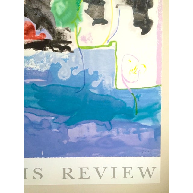 Paper Helen Frankenthaler Vintage Abstract Expressionist Limited Edition Large Hand Pulled Silkscreen Print " Westwind " 1994 For Sale - Image 7 of 13