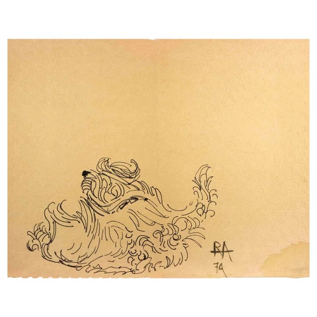 Reynold Arnould, Animal, 1970s, Drawing For Sale