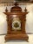 Wood Antique Junghans German Bracket Mantel Clock Westminster Quarter Strike Chimes For Sale - Image 7 of 13