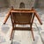 Attr Arne Vodder Solid Wood Frame Curved Spindle Backrest Woven Paper Cord For Sale - Image 13 of 15