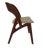 Randers Møbelfabrik lounge chair with matching ottoman. Made in Denmark. Makers mark on bottom of chair. Chair dimensions:...
