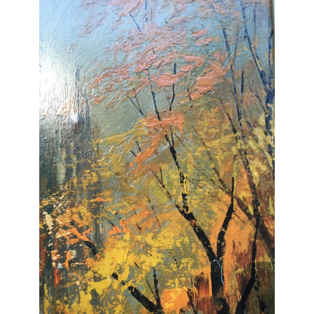 Jack Laycox Textured MidCentury Oil Painting Print Chairish