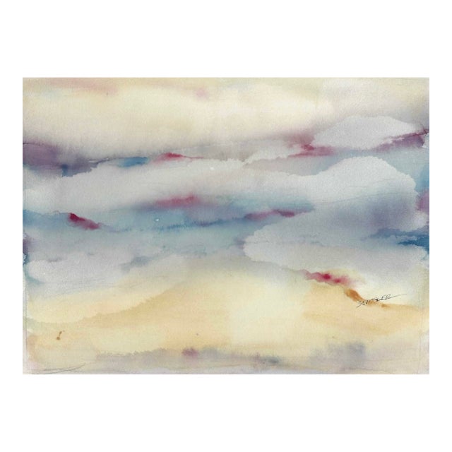 Arthur Sembler Abstract Sky Painting For Sale