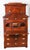 A truly magnificent antique flame mahogany architectural biedermeier secretaire abattant, circa 1840 in date. The top...