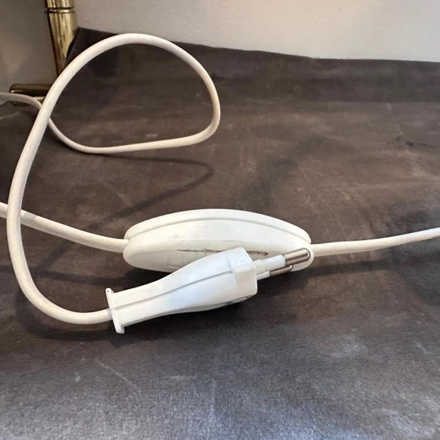 Ceramic 1990s Modernist White Porcelain German Design Table Lamp by Rosenthal For Sale - Image 7 of 9