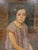 Gai Ernesto, Portrait of a Girl, Oil on Canvas For Sale - Image 17 of 18