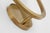 Pedra 15" Asymmetrical Right Sconce in Antique-Burnished Brass with Alabaster Designer: Kelly Wearstler Height: 15"...