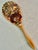 Nautical Mid-Century Mermaid Grotto Sailors Valentine Sea Shell Encrusted Vanity Hand Mirror For Sale - Image 3 of 12