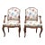 Vintage Pairs of French Provincial Louis XV Style Armchairs For Sale