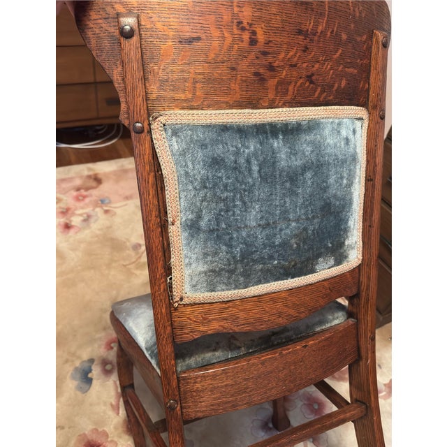 Mid 19th Century Mid 19th Century American Renaissance Revival “North Wind” Side Chair For Sale - Image 5 of 10