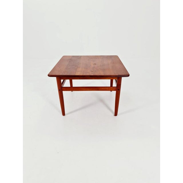 Brown Danish Teak Coffee Table by Grete Jalk for Glostrup Møbelfabrik, 1960s For Sale - Image 8 of 10