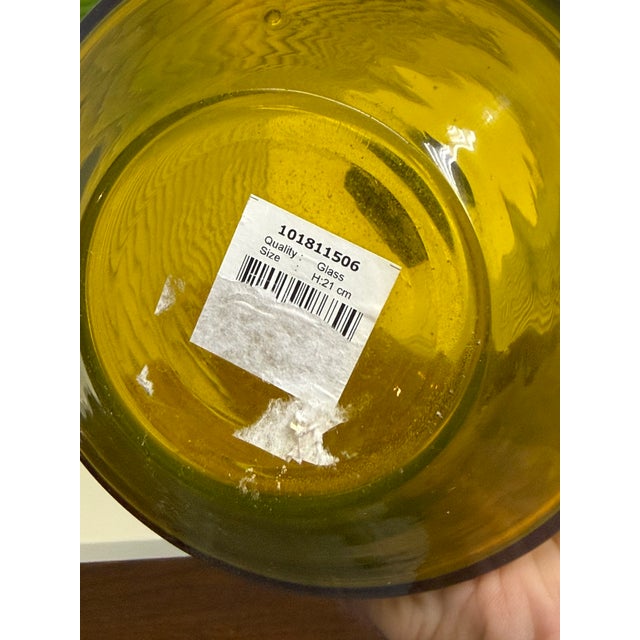 BoConcept Battuto Cut Glass Decorative Bottles, Set of Two For Sale - Image 12 of 12