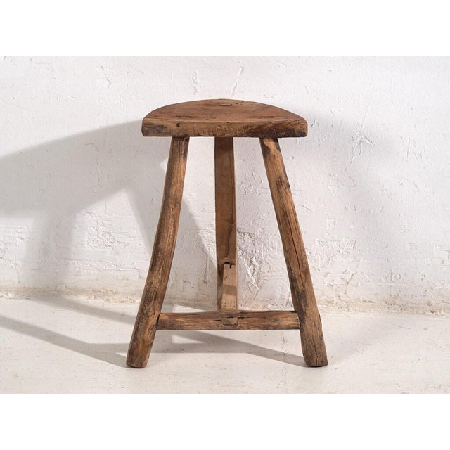 Antique Late Qing Dynasty Oriental Stool For Sale - Image 4 of 7