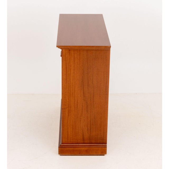 Wood Louis Philippe Style Maple Open Bookcase For Sale - Image 7 of 8