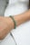 VR Jewels Artisian 7.86Ct Emerald Diamond Statement Tennis Bracelet in 18k Solid White Gold For Sale - Image 4 of 13