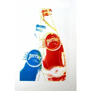 Andy Warhol Perrier 3 Pop Art Print 1999 For Sale