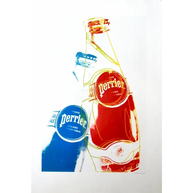Andy Warhol Perrier 3 Pop Art Print 1999 For Sale