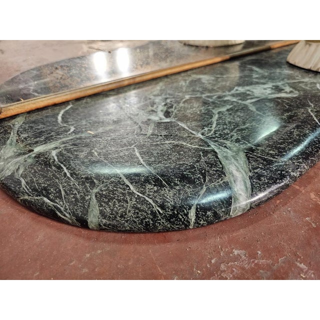 Italian Green Console, 1940s For Sale - Image 4 of 9