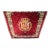 Monumental Spanish Royal Armorial Appliqué Textile With Order of the Golden Fleece, C. 1868, 78” × 70” For Sale