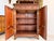 Wood Pipe Baroque Top-Fronted Buffet Cabinet in Oak For Sale - Image 7 of 9