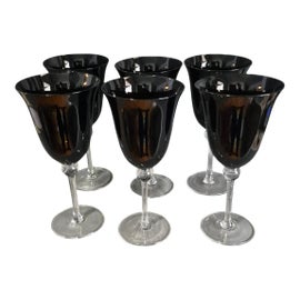 Example of Libbey Glass Co. Wine Glasses and Goblets