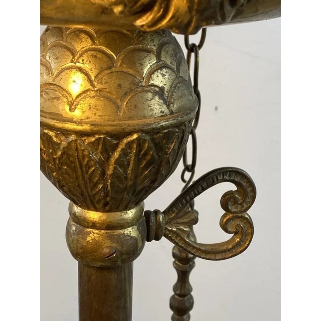 Baroque Whale Oil Style Floor Lamp For Sale - Image 10 of 13