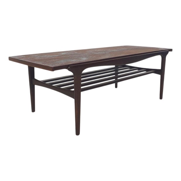 Vintage Dutch Coffee Table with Reversible Top, 1950s For Sale