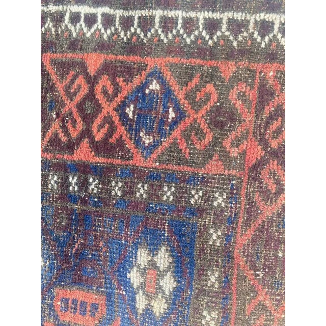 Antique Turkmen Baluch Rug For Sale - Image 8 of 18
