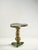 Brown & Green Ceramic & Bronze Alto Side Table by Henry Holland Studio For Sale - Image 4 of 6