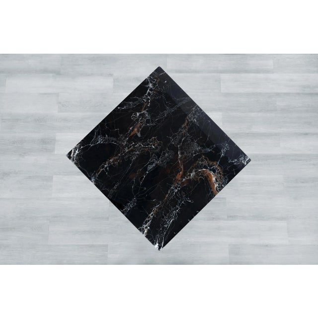 Mid-Century Italian Faux Marble Coffee Table by Willy Rizzo, 1970s For Sale - Image 10 of 11