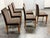 Italian Modern Cherry Dining Chairs, Set of Six For Sale - Image 4 of 12
