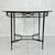 Modern Attributed to Mario Papperzini for Janus Et Cie Iron & Glass Round Dining Table For Sale - Image 3 of 18