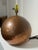 Mid-Century Modern Vintage Modern Hammered Copper Globe Table Lamp Base For Sale - Image 3 of 12
