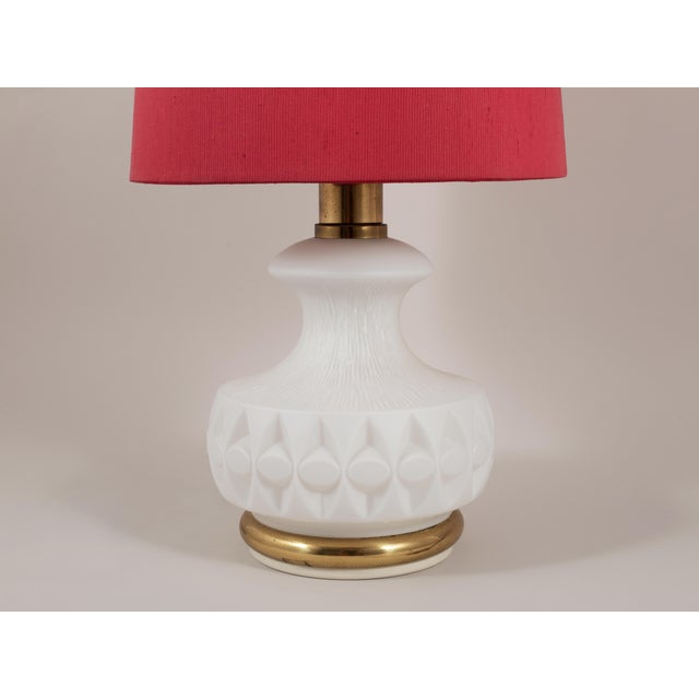 1960s Peill & Putzler Glass Table Lamp With Illuminated Base For Sale - Image 11 of 12