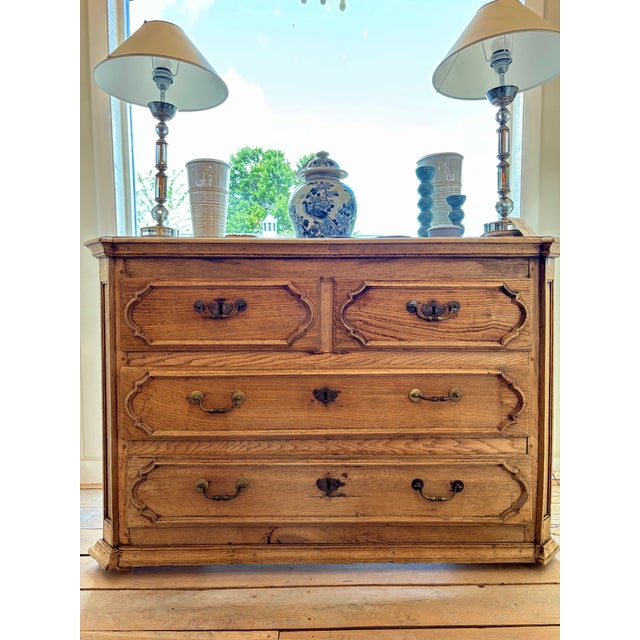 Louis XIV Antique Oak Dresser For Sale - Image 9 of 9